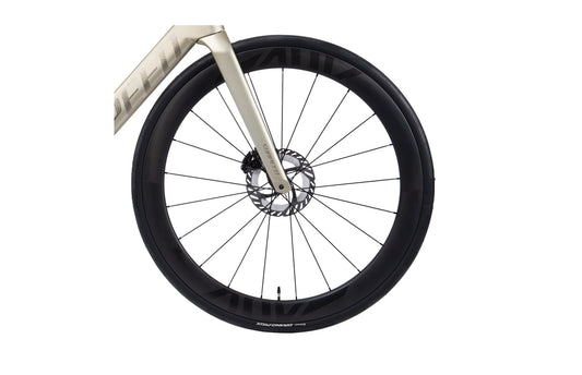 VRIDE ANV C50 carbon disc brake wheelset for adult bike, 50mm depth, front and rear pair with lightweight aerodynamic design.