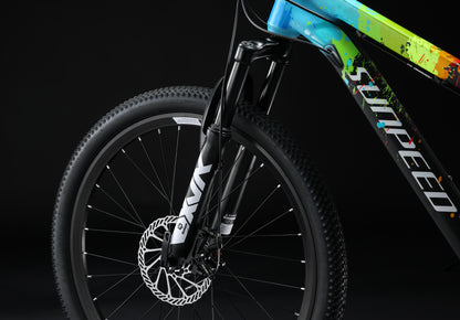 JUMP Kids' 24" Mountain Bike 21-speed - Shimano Tourney - VRIDE - Bicycle & Accessories