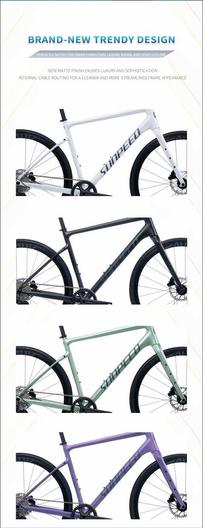 KEPLER PRO Performance Hybrid Bike 11-speed - Shimano 105 - VRIDE - Bicycle & Accessories