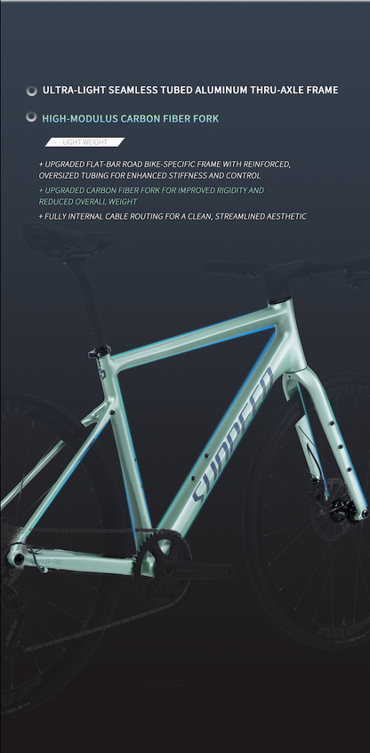 KEPLER PRO Performance Hybrid Bike 11-speed - Shimano 105 - VRIDE - Bicycle & Accessories