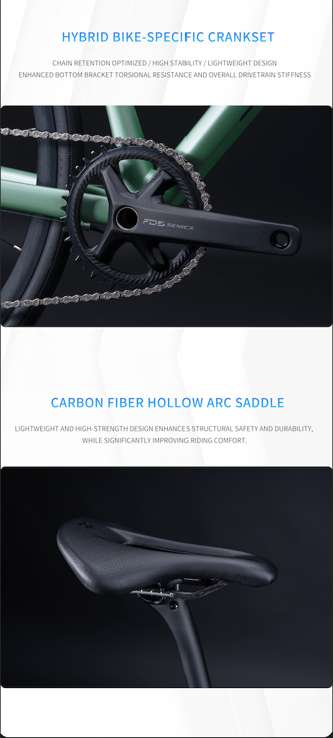 KEPLER PRO Performance Hybrid Bike 11-speed - Shimano 105 - VRIDE - Bicycle & Accessories