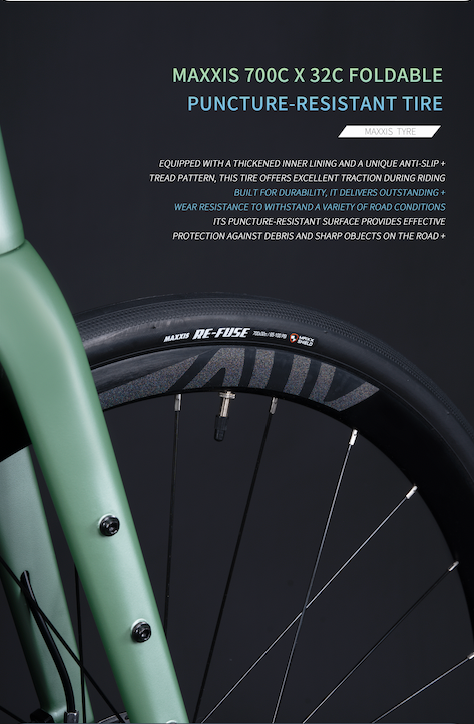 KEPLER PRO Performance Hybrid Bike 11-speed - Shimano 105 - VRIDE - Bicycle & Accessories