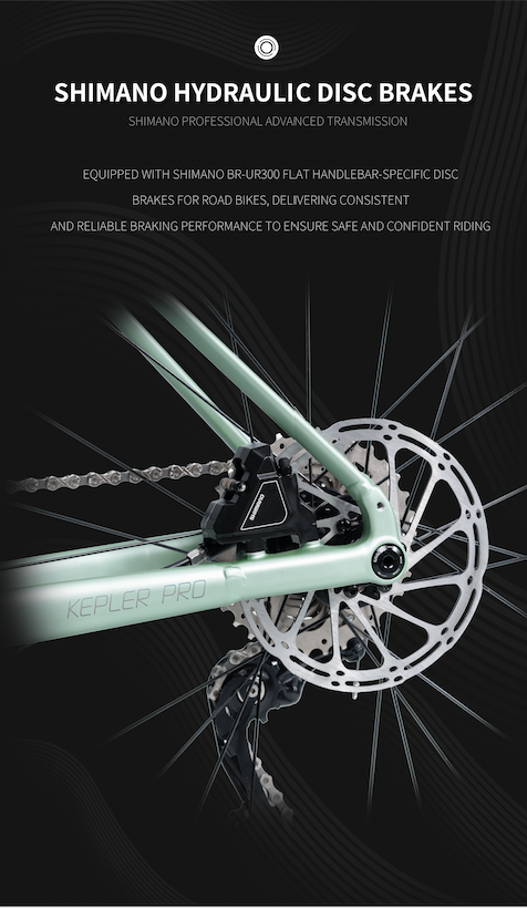 KEPLER PRO Performance Hybrid Bike 11-speed - Shimano 105 - VRIDE - Bicycle & Accessories