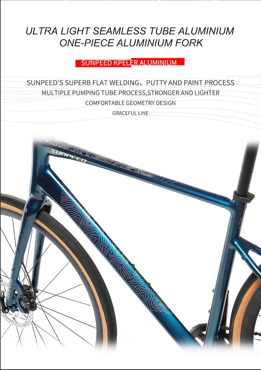 KEPLER Hybrid Fitness Bike Urban Commuter 9-speed - Shimano Altus - VRIDE - Bicycle & Accessories