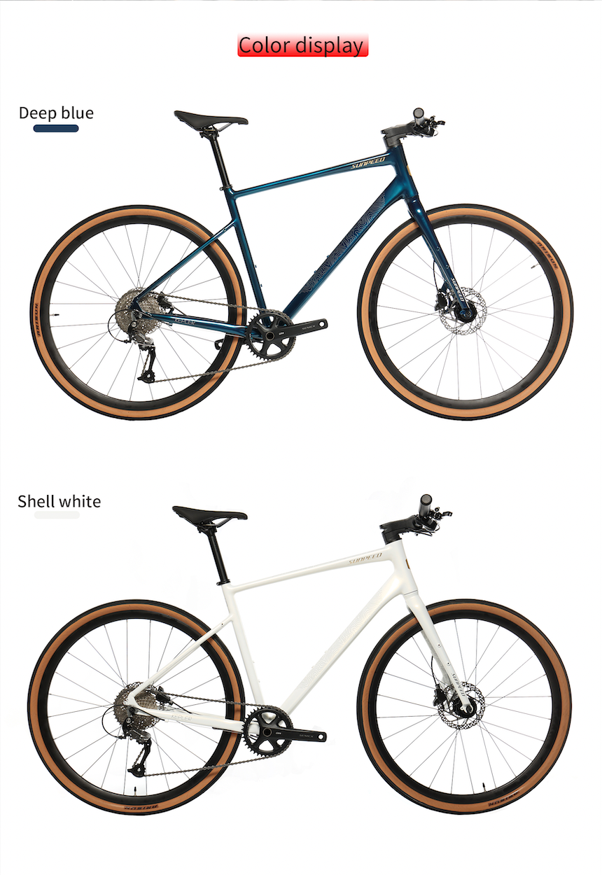 KEPLER Hybrid Fitness Bike Urban Commuter 9-speed - Shimano Altus - VRIDE - Bicycle & Accessories