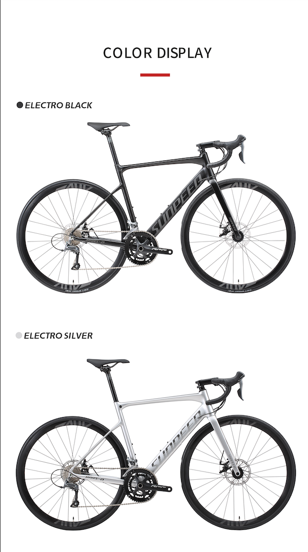 MARS-D Endurance Road Bike 16-Speed - Shimano Claris - VRIDE - Bicycle & Accessories