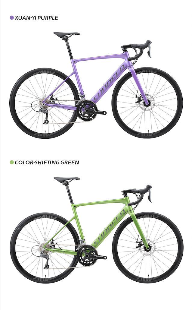 MARS-D Endurance Road Bike 16-Speed - Shimano Claris - VRIDE - Bicycle & Accessories