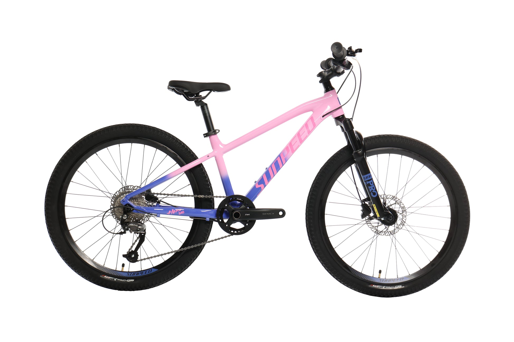 HERO Kids' 20" & 24" Mountain Bike 9-speed - Shimano Altus - VRIDE - Bicycle & Accessories