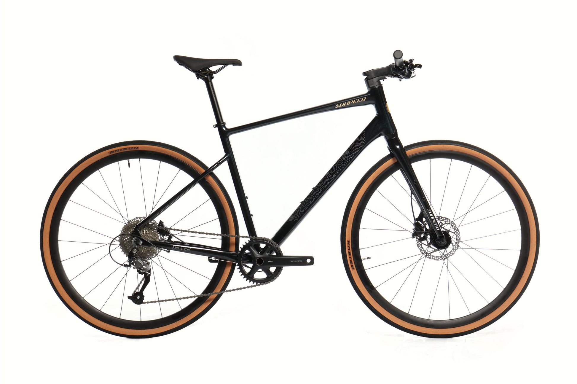 KEPLER Hybrid Fitness Bike Urban Commuter 9-speed - Shimano Altus - VRIDE - Bicycle & Accessories