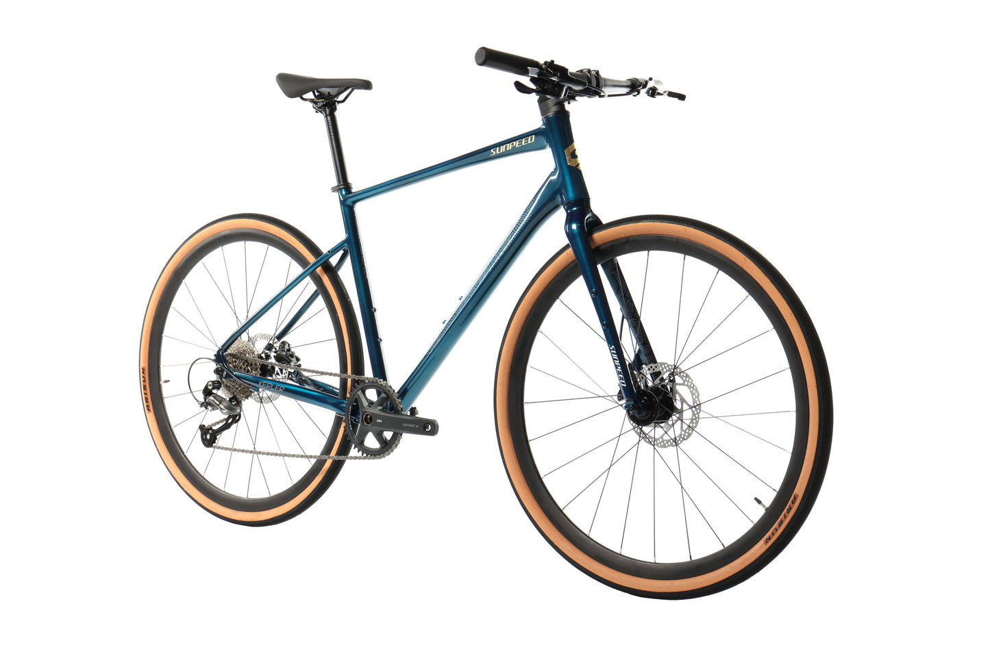 KEPLER Hybrid Fitness Bike Urban Commuter 9-speed - Shimano Altus - VRIDE - Bicycle & Accessories