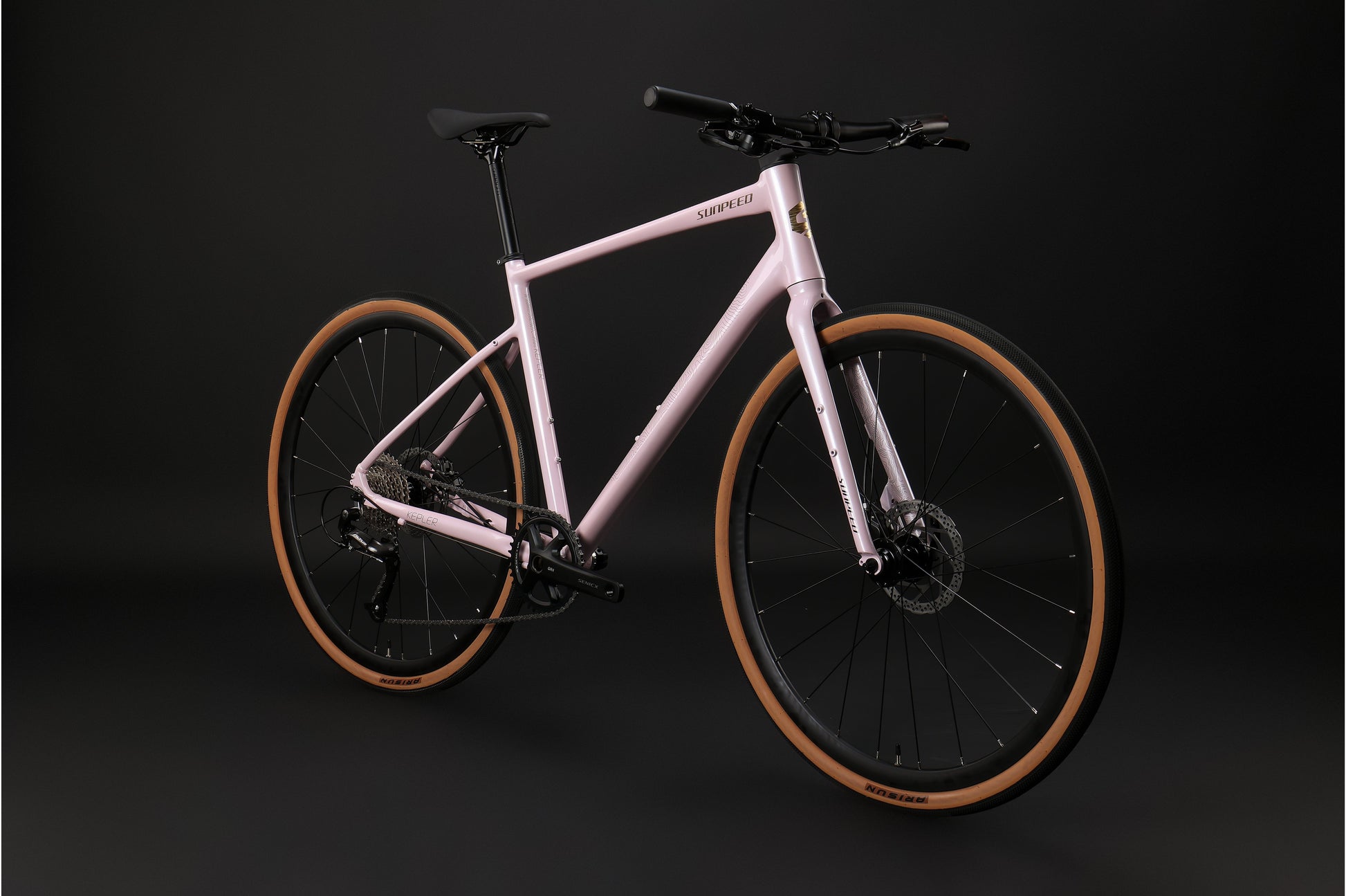 KEPLER Hybrid Fitness Bike Urban Commuter 9-speed - Shimano Altus - VRIDE - Bicycle & Accessories