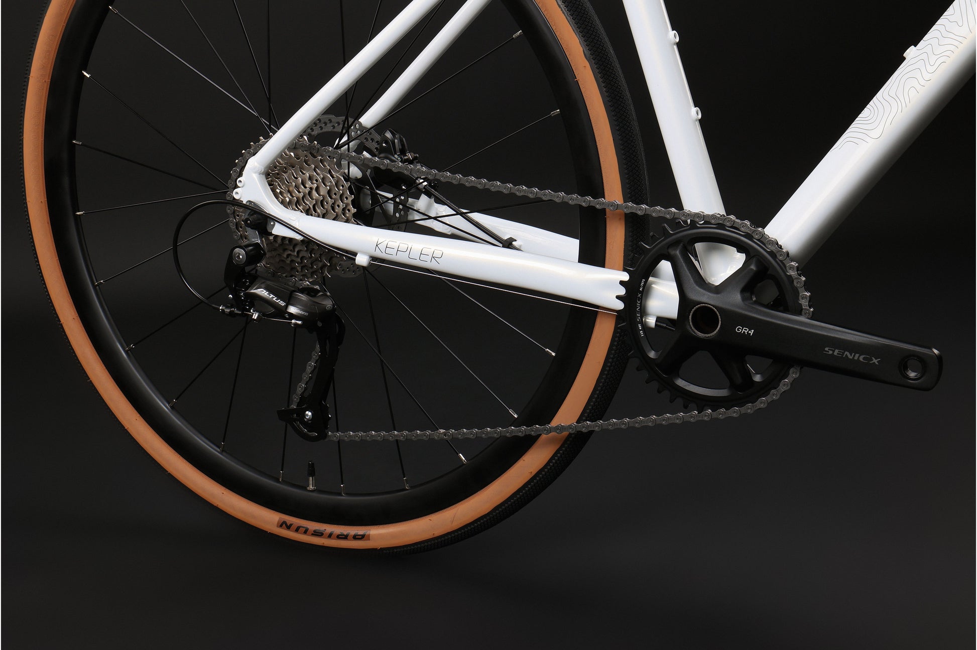 KEPLER Hybrid Fitness Bike Urban Commuter 9-speed - Shimano Altus - VRIDE - Bicycle & Accessories