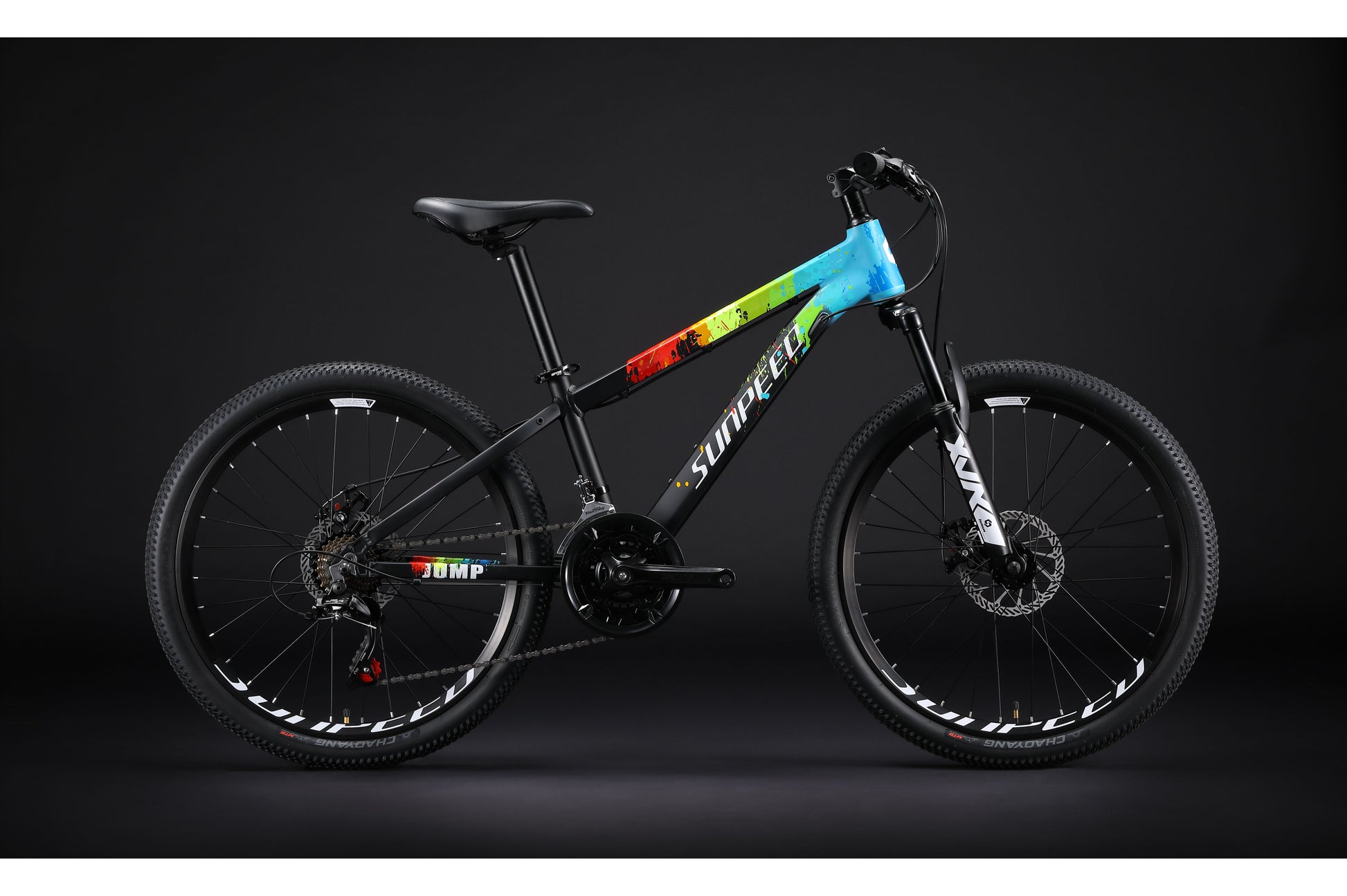 JUMP Kids' 24" Mountain Bike 21-speed - Shimano Tourney - VRIDE - Bicycle & Accessories