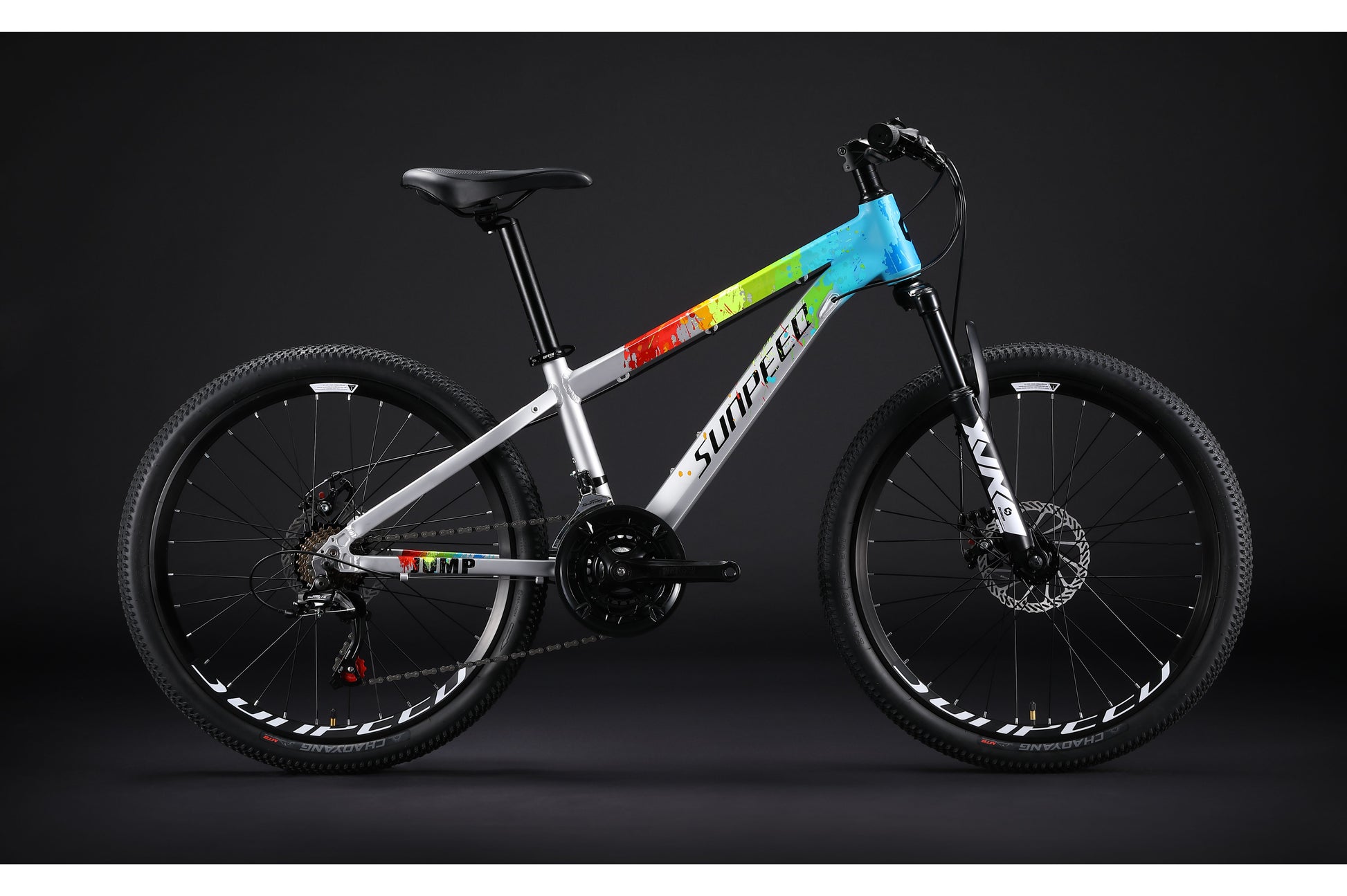 JUMP Kids' 24" Mountain Bike 21-speed - Shimano Tourney - VRIDE - Bicycle & Accessories