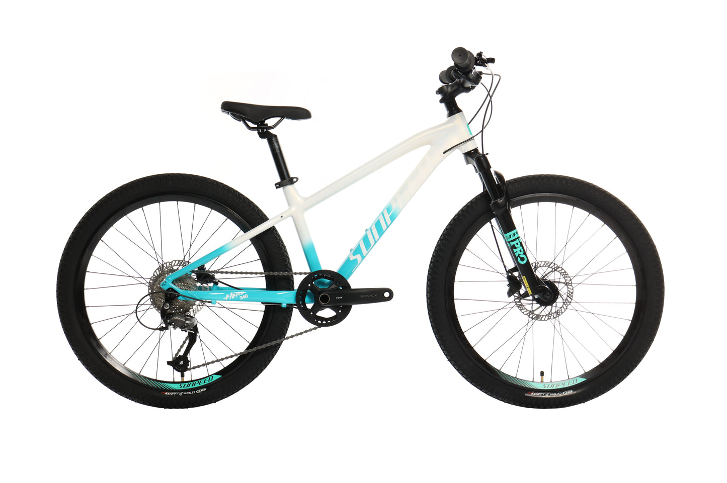 HERO Kids' 20" & 24" Mountain Bike 9-speed - Shimano Altus - VRIDE - Bicycle & Accessories