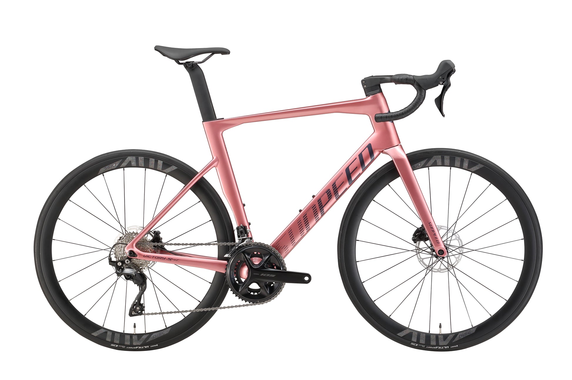 2024 VICTORY SPORT Aero Road Bike 24-speed - Shimano 105 (Alloy/Carbon Wheelset) - VRIDE - Bicycle & Accessories