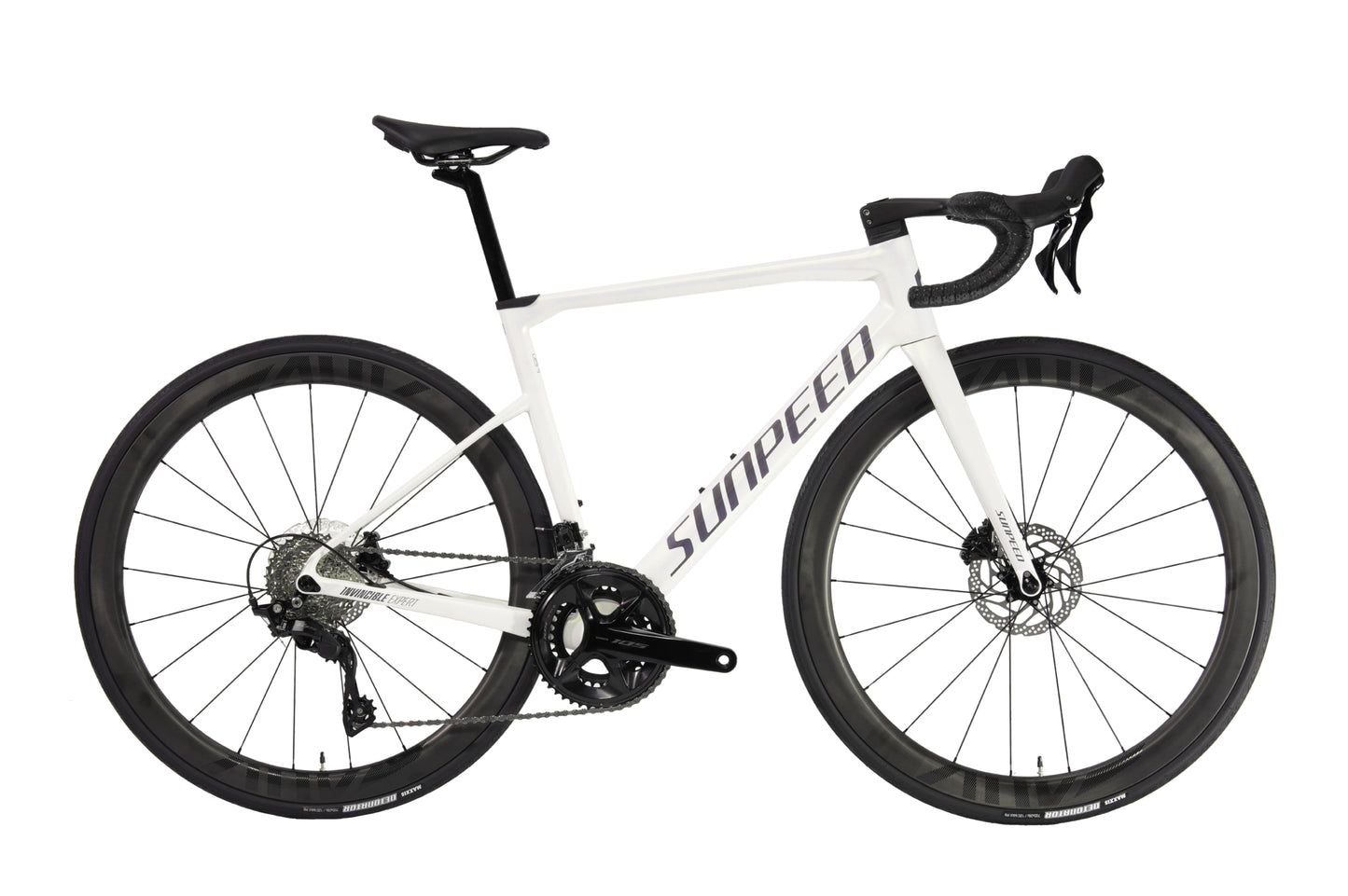 INVINCIBLE EXPERT All-Round Performance Road Bike 24-speed - Shimano 105 (Alloy/Carbon Rim) - VRIDE - Bicycle & Accessories